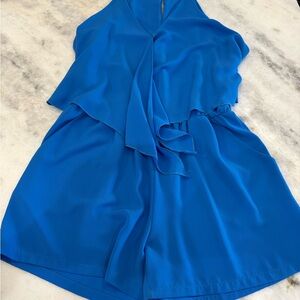 Tyche Royal Blue Sleeveless Top